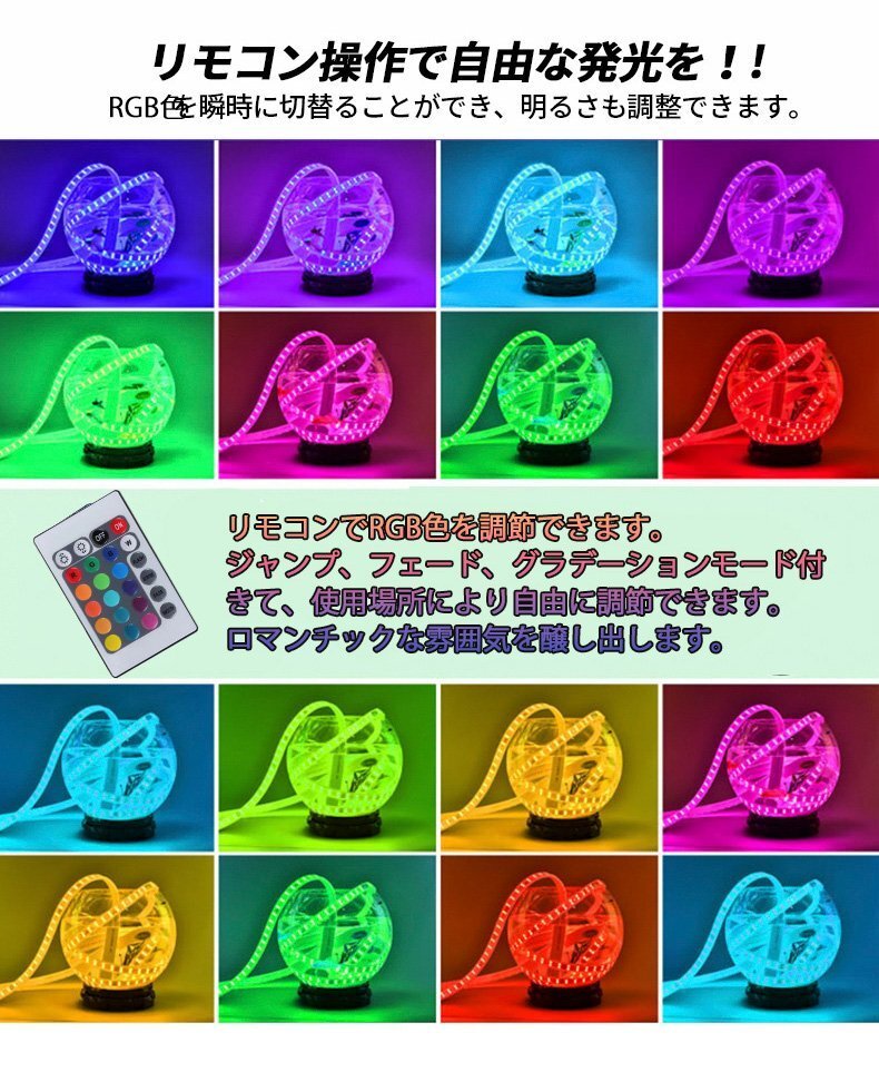 Bibian 比比昂- RGB AC100V ACアダプター5050SMD 96SMD/M 40m Bibian 比比昂- RGB AC100V ACアダプター5050SMD 96SMD/M 40m