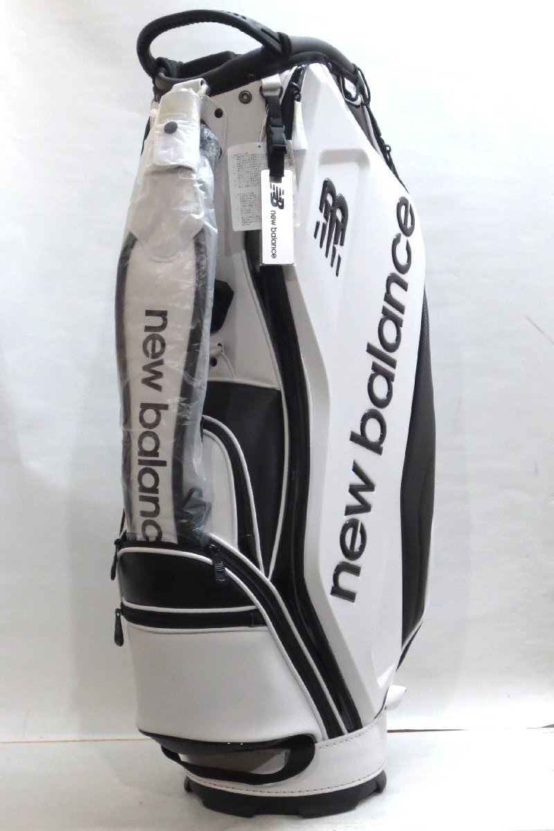 最新入荷 新品★ニューバランス★new balance★012-4980003 3.8kg★【030】ホワイト キャディバッグ★2024★9.5型 カート その他