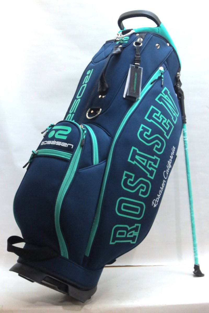 入荷now 口コミ 新品★ロサーセン★Rosasen★046-11301 スタンド 3.3kg★【098】ネイビー キャディバッグ★ネオプレーン★2024★8.5型 その他