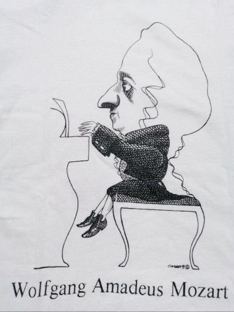 レア 美品 Largely Literary 90s USA ビンテージ モーツァルト レア 美品 Largely Literary 90s USA ビンテージ モーツァルト