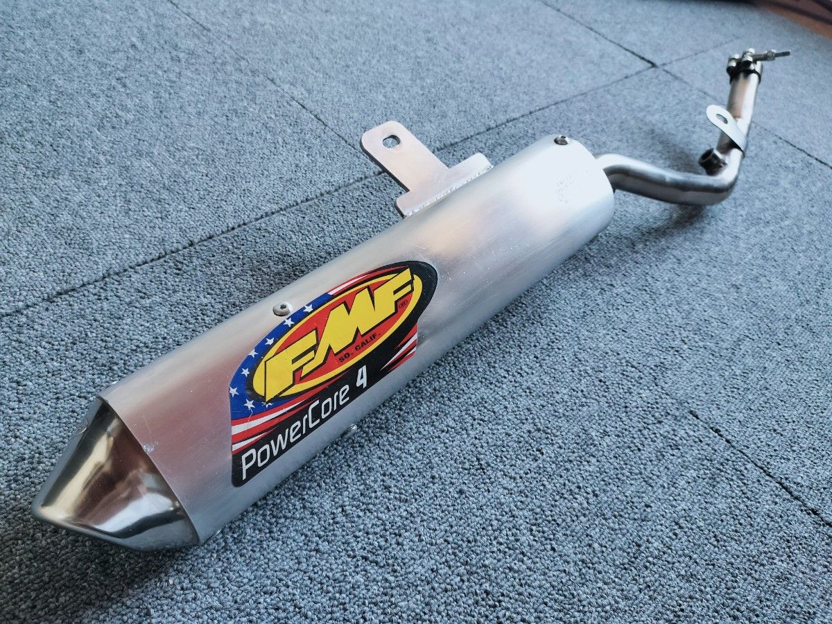 FMF パワーコア4 KLX125 Dトラッカー125 Pスリップオンマフラー FMF パワーコア4 KLX125 Dトラッカー125 Pスリップオンマフラー