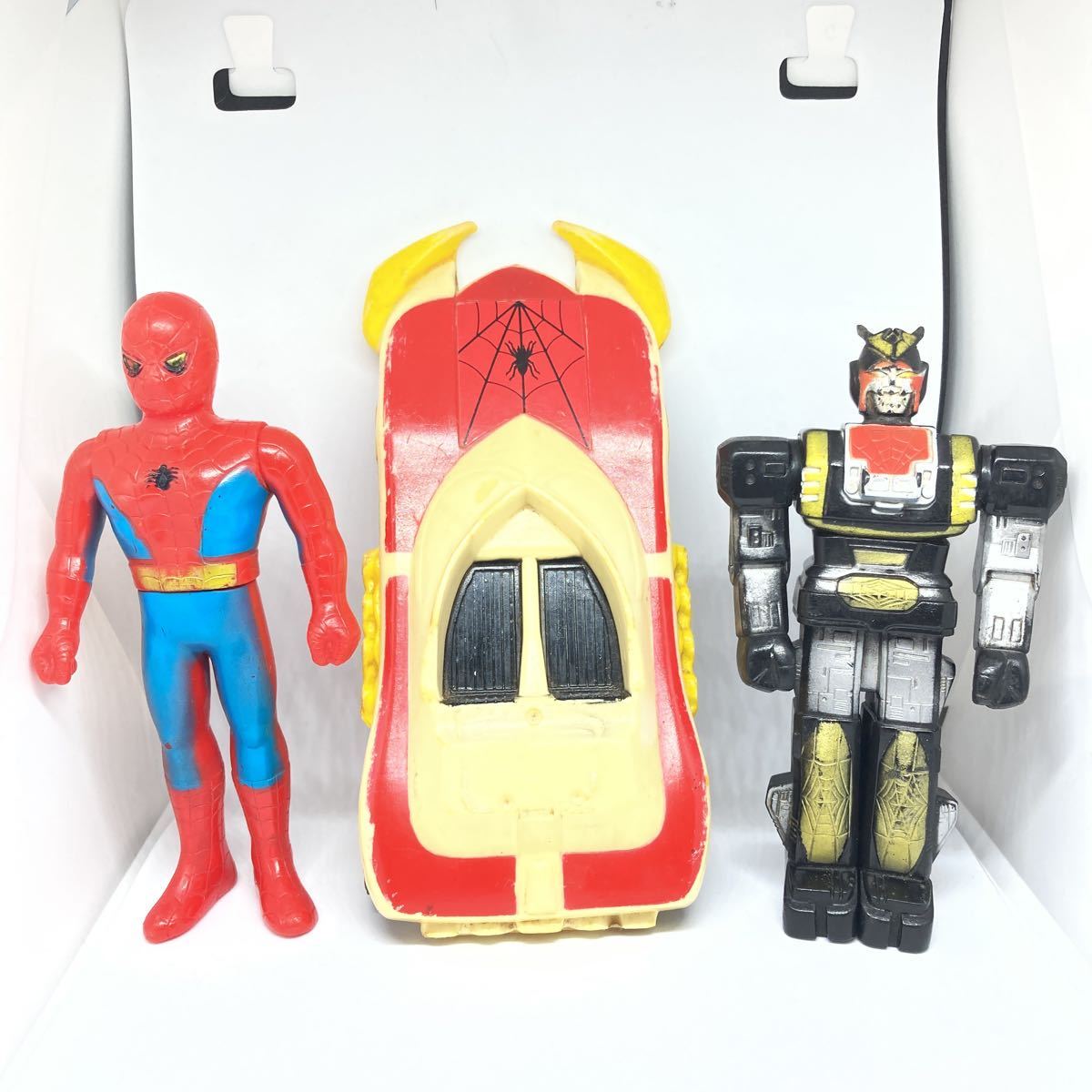 ポピー 当時物 スパイダーマン 機動作戦セット(現状渡し) ポピー 当時物 スパイダーマン 機動作戦セット(現状渡し)