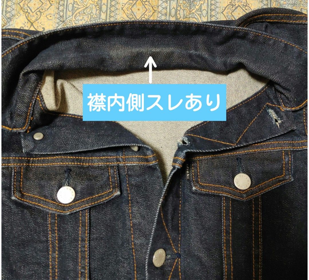 INDIVI】デニムジャケット濃紺《size36》インディゴ・GジャンS INDIVI】デニムジャケット濃紺《size36》インディゴ・GジャンS