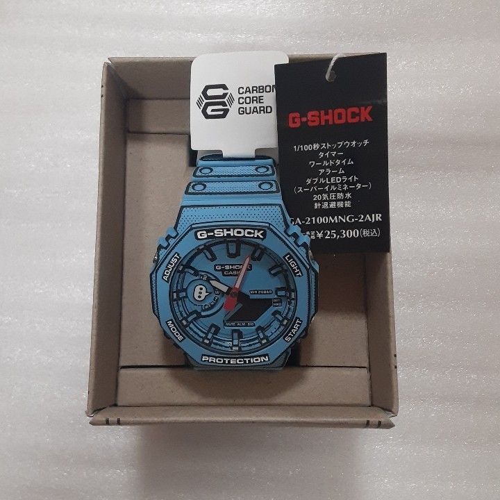 未使用 CASIO G-SHOCK GA-2100MNG-2AJR マンガ MANGA THEME 未使用 CASIO G-SHOCK GA-2100MNG-2AJR マンガ MANGA THEME