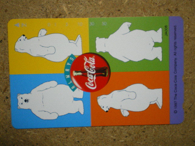 cola* Coca Cola JA008.... unused 50 frequency telephone card 