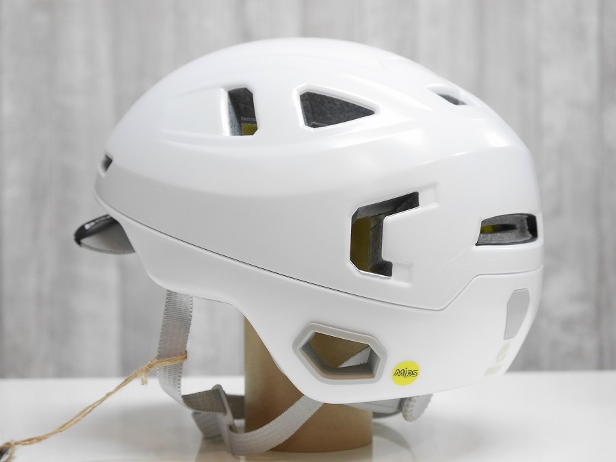 新品】23 bern HUDSON MIPS - Satin White - L - ヘルメット 新品】23 bern HUDSON MIPS - Satin White - L - ヘルメット