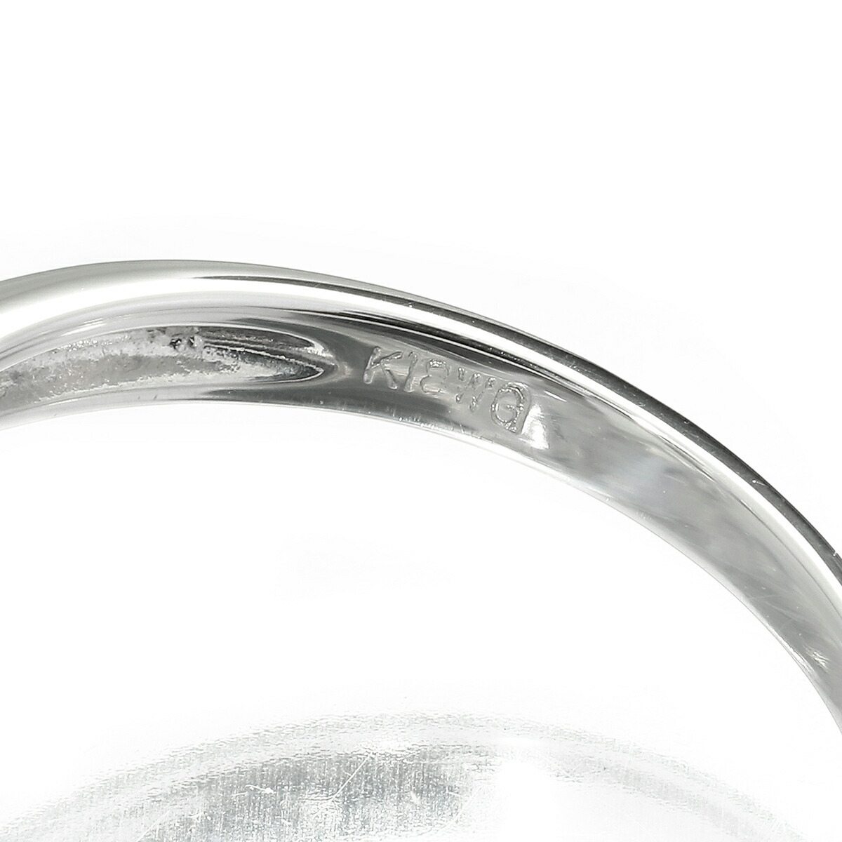 ヘイローデザインリング 指輪 タンザナイト 0.93ct ダイヤモンド K18 12號 中古 プレラブド 返品OK