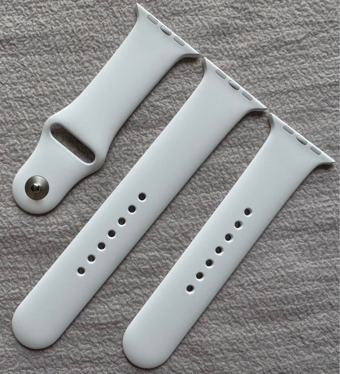 Apple Watch 純正バンド 42mm ホワイト スポーツバンド [MJ4M2FE Apple Watch 純正バンド 42mm ホワイト スポーツバンド [MJ4M2FE