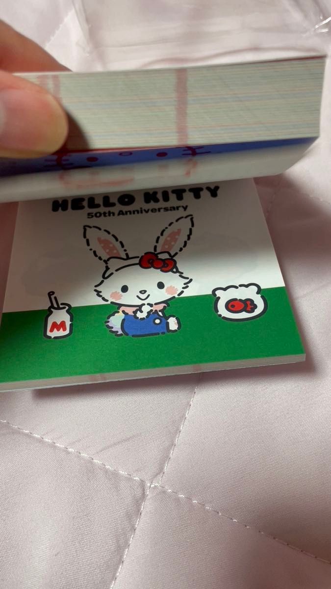 サンリオ ハローキティ 50周年 メモ帳 ミンナ キャラクター レトロ