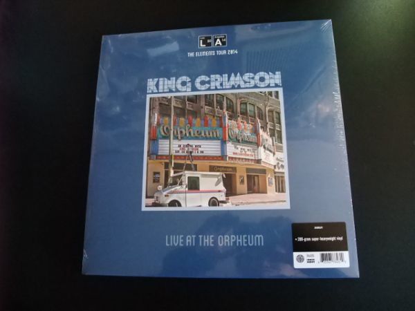 King Crimson　キング・クリムゾン　　Live at the Orpheum 　 　新品　アナログ　レコード LP_画像1