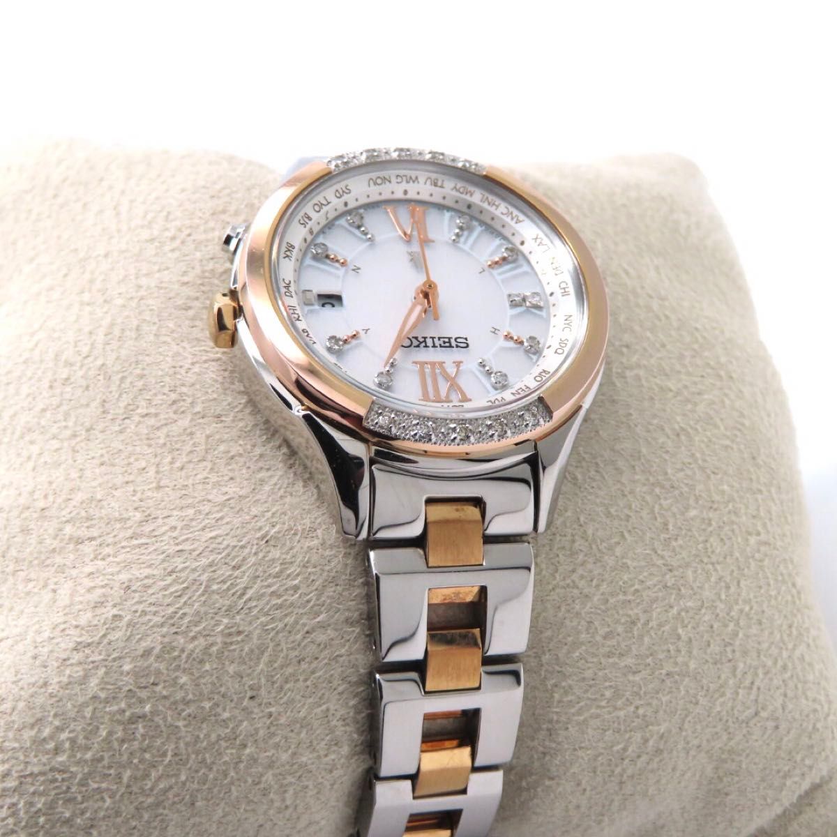 美品 SSVV014 LUKIA SEIKO セイコー 時計 ルキア ダイヤ|Yahoo 美品 SSVV014 LUKIA SEIKO セイコー 時計 ルキア ダイヤ|Yahoo