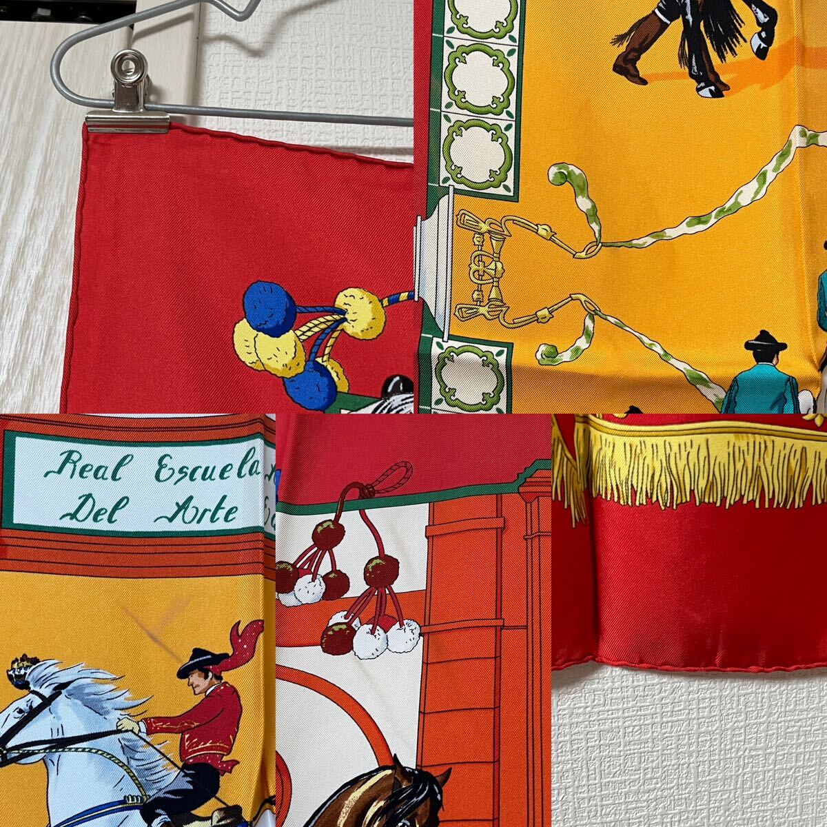 HERMES エルメス カレ90 Real Escuela Andaluza del Arte 王立 HERMES エルメス カレ90 Real Escuela Andaluza del Arte 王立