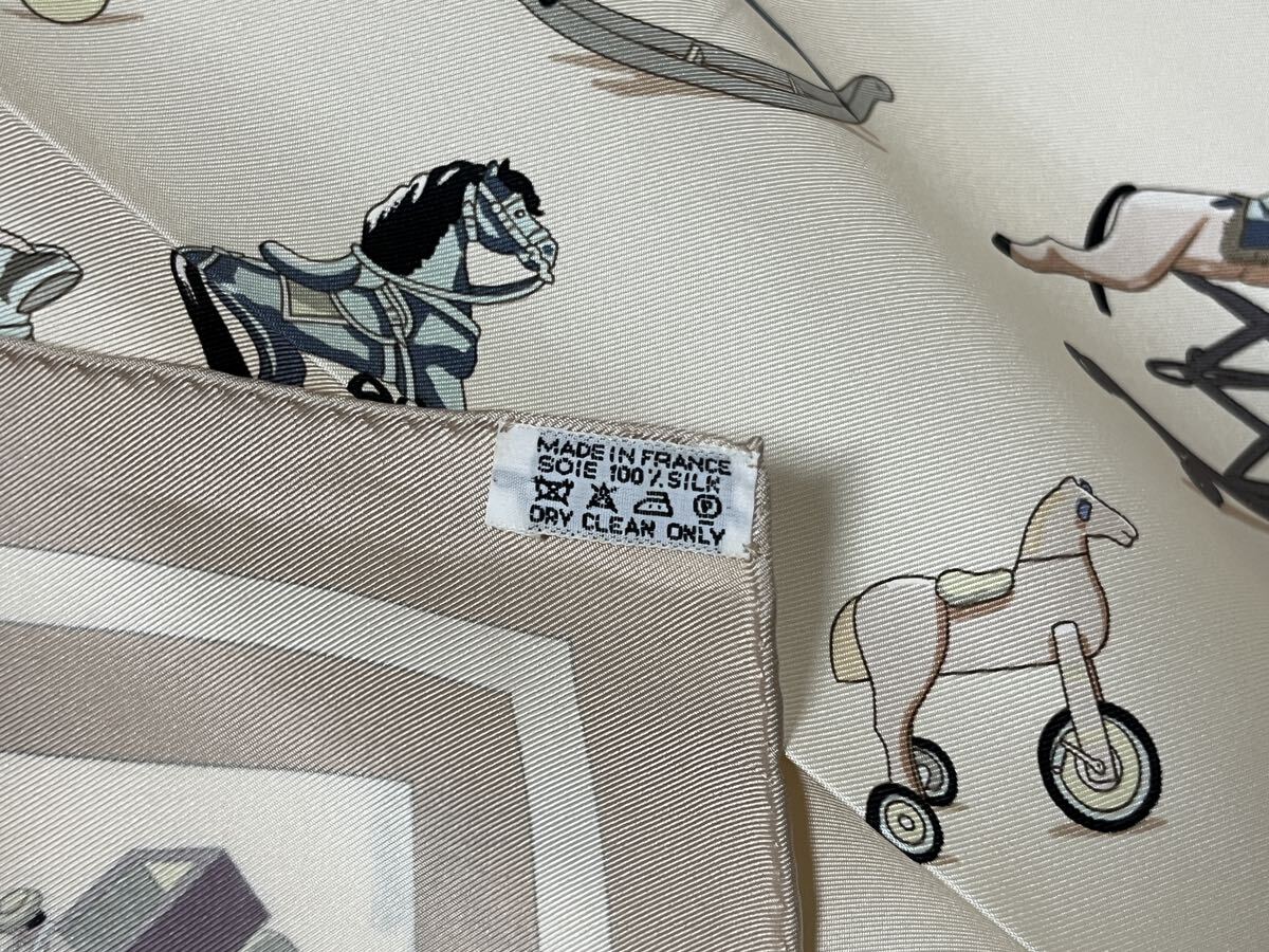HERMES エルメス カレ90 Raconte moi le cheval お馬の話をして HERMES エルメス カレ90 Raconte moi le cheval お馬の話をして