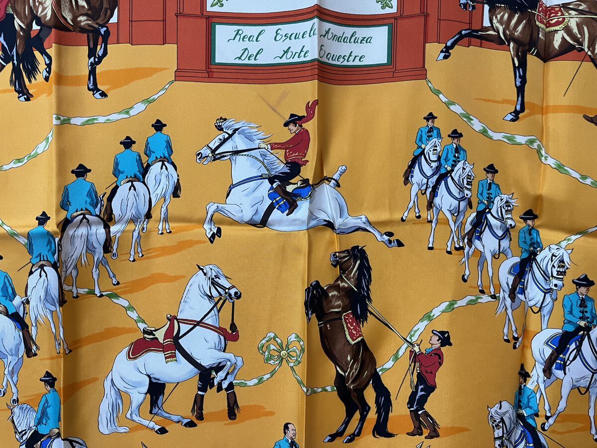 HERMES エルメス カレ90 Real Escuela Andaluza del Arte 王立 HERMES エルメス カレ90 Real Escuela Andaluza del Arte 王立