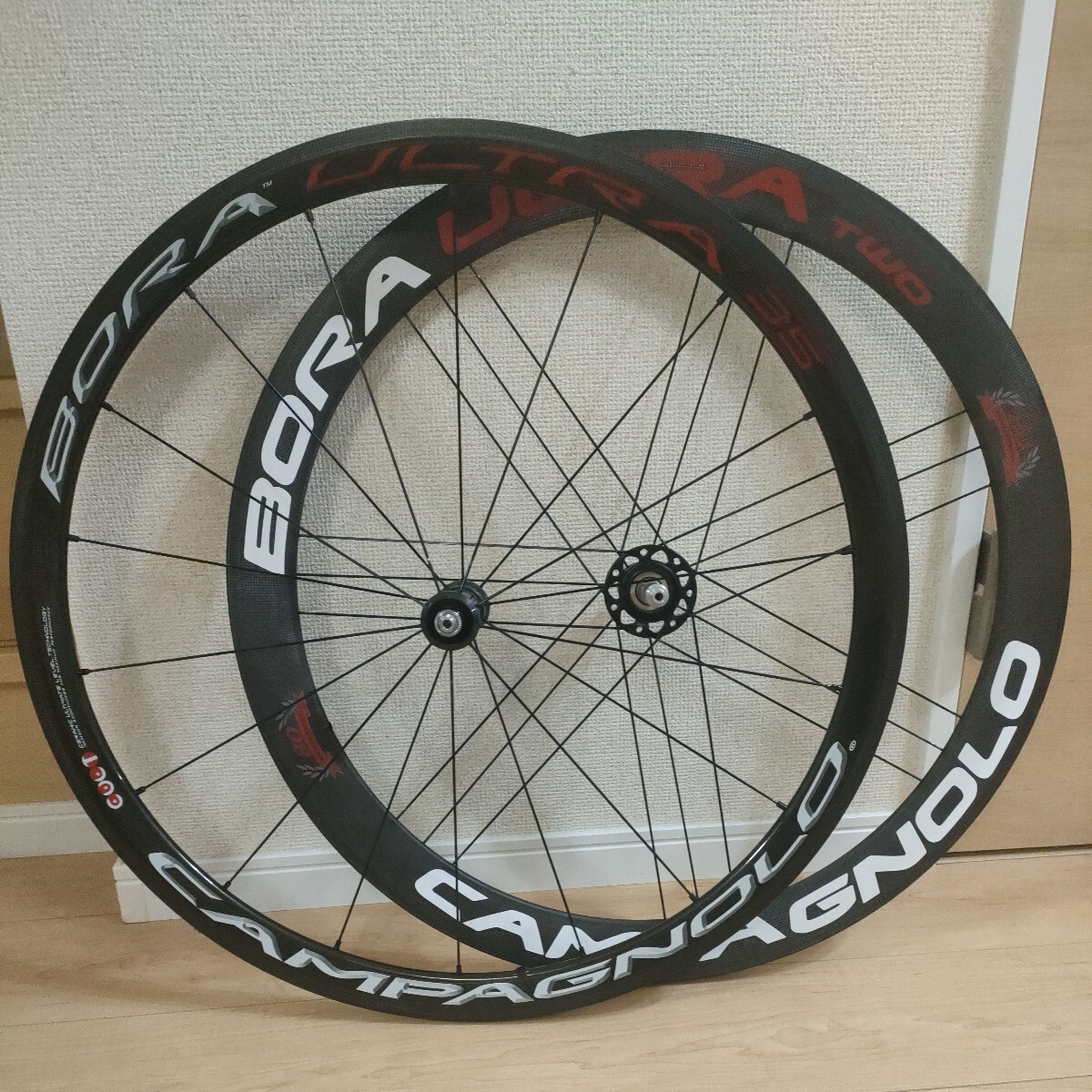カンパニョーロ Campagnolo ボーラ ウルトラ BORA ULTRA F35&R50 TWO 80th アニバーサリー anniversary フルオーバーホール済 カルト cult