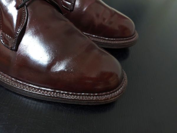 美品 オールデン 9.5B/D ALDEN ♯990 コードバン バリーラスト 美品 オールデン 9.5B/D ALDEN ♯990 コードバン バリーラスト