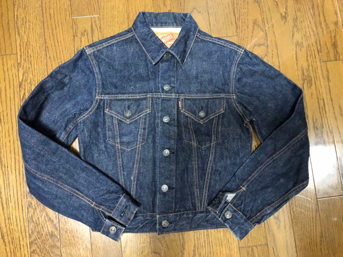 DENIME 旧ドゥニーム オリゾンティ 初期 3rd Gジャン 90s糊付き濃紺デニムジャケット DENIME 旧ドゥニーム オリゾンティ 初期 3rd Gジャン 90s糊付き濃紺デニムジャケット