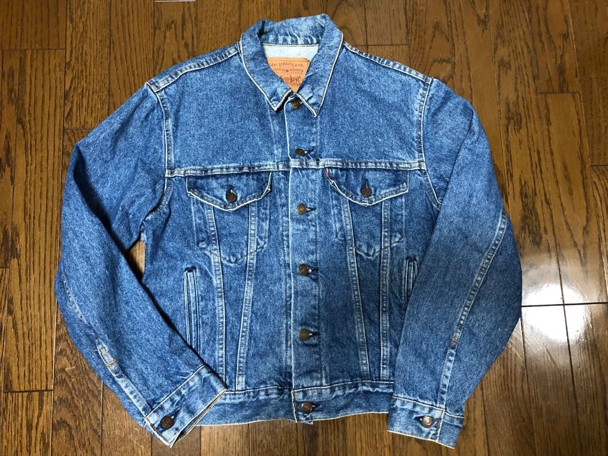 美品 90s Levi's 70506-0217 USA製 38 デニムジャケットストーン 美品 90s Levi's 70506-0217 USA製 38 デニムジャケットストーン