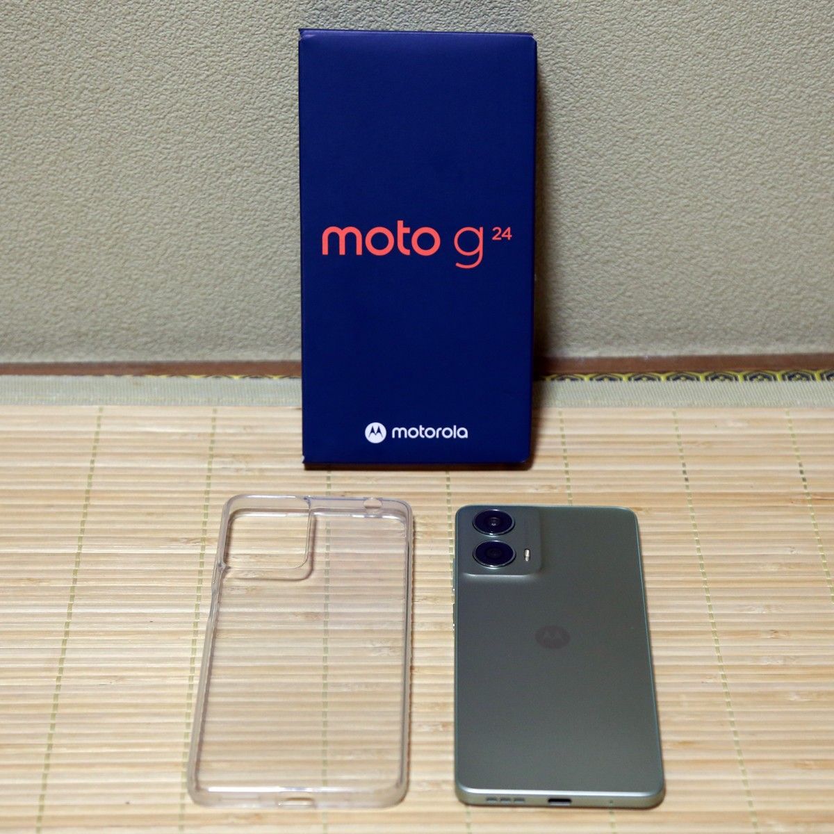 美品・モトローラ・ moto・g24・SIMフリー・スマホ 美品・モトローラ・ moto・g24・SIMフリー・スマホ