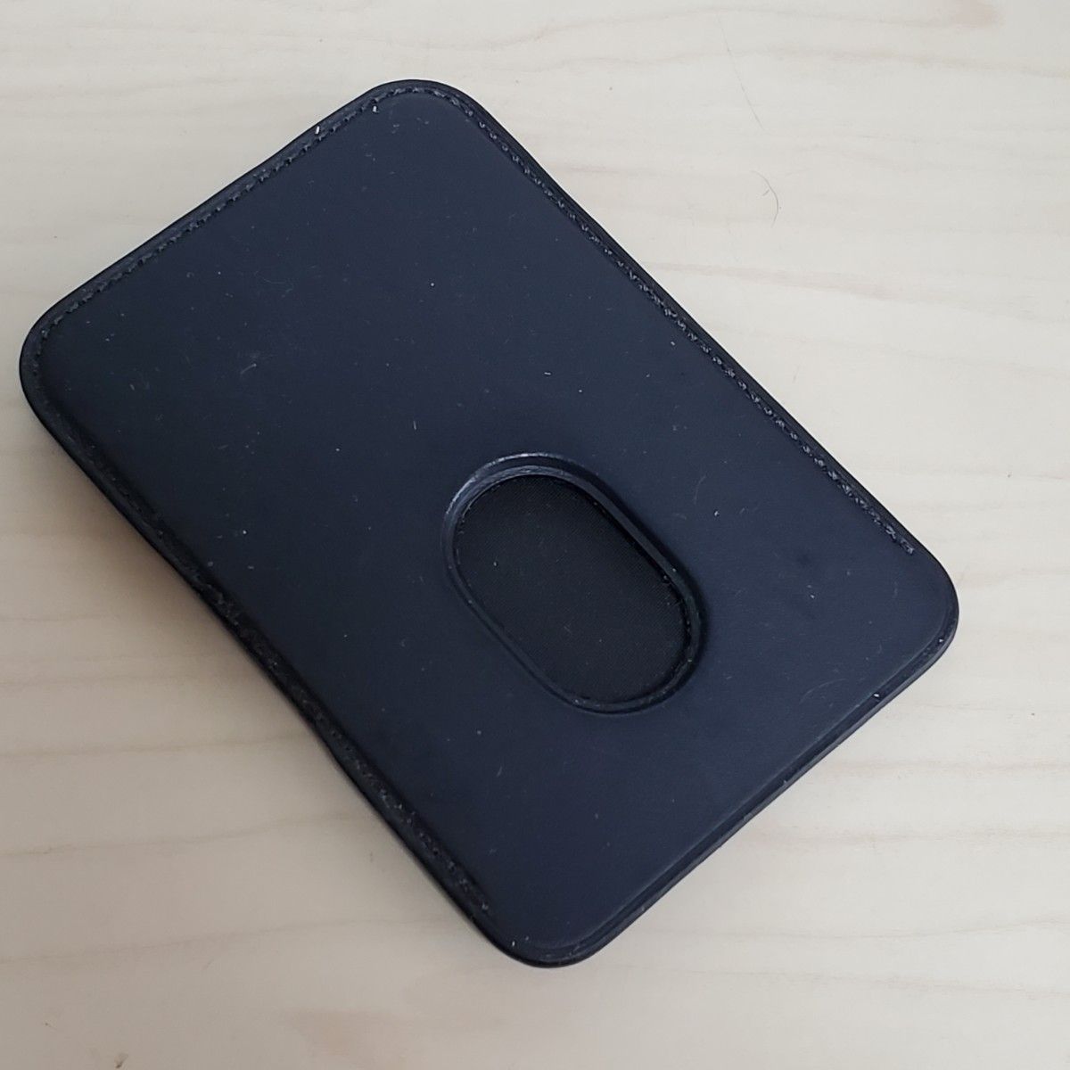希少 アップル 純正 iPhone レザーウォレット ミッドナイト 希少 アップル 純正 iPhone レザーウォレット ミッドナイト