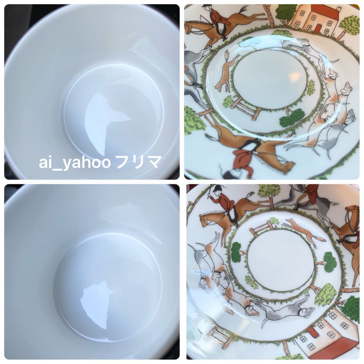 中古 廃盤希少 ウェッジウッド WEDGWOOD ハンティングシーン 中古 廃盤希少 ウェッジウッド WEDGWOOD ハンティングシーン
