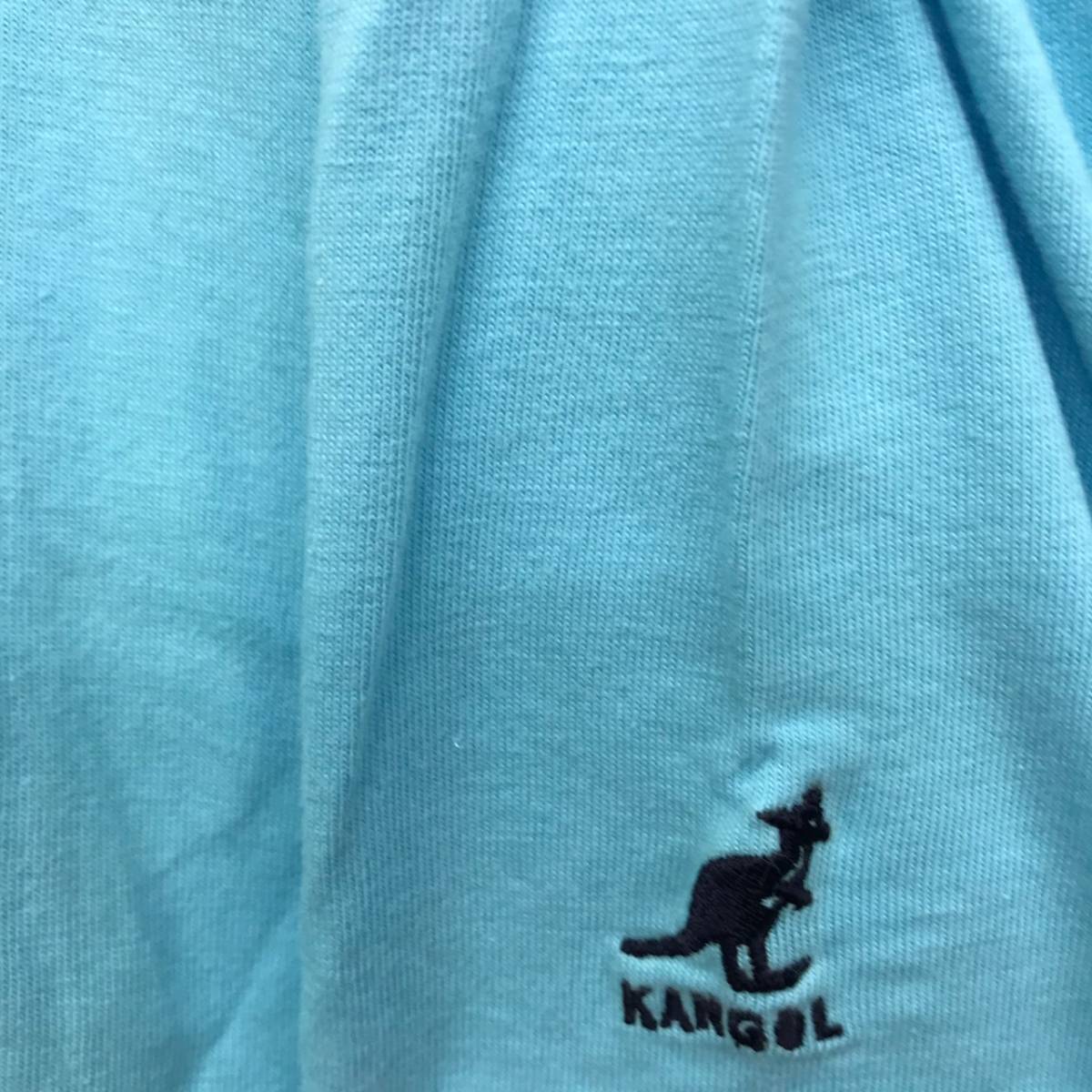 【刺繍ロゴ】KANGOL カンゴール ビッグロゴ 半袖Tシャツ Mサイズ ワンポイント_画像3