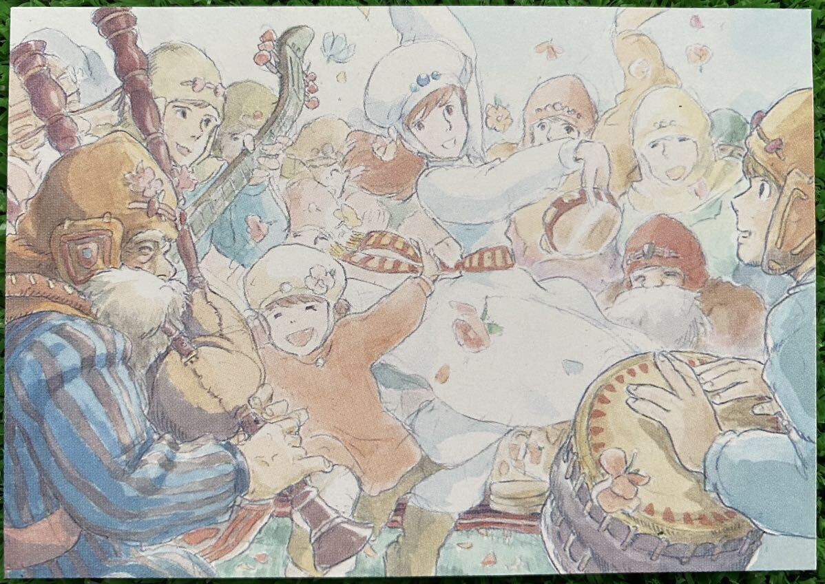 激レア】風の谷のナウシカ オリジナルイラストB 3枚セット 激レア】風の谷のナウシカ オリジナルイラストB 3枚セット
