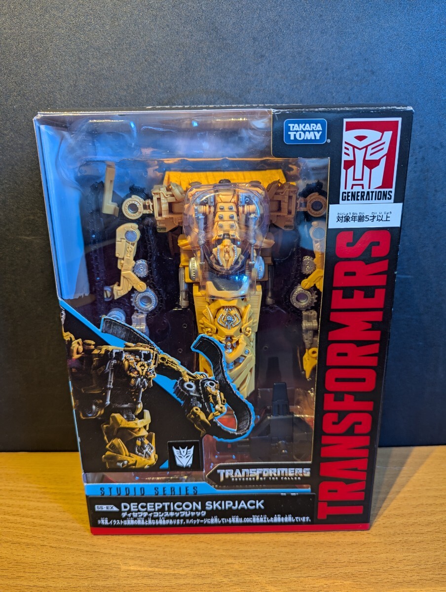 トランスフォーマー スタジオシリーズ限定品SS-EX スキップジャック 開封品 トランスフォーマー スタジオシリーズ SS-EX ディセプティコン