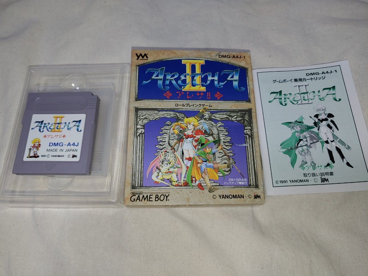 5372円 【送料無料】 GB ゲームボーイ アレサⅡ game boy 5372円 【送料無料】 GB ゲームボーイ アレサⅡ game boy