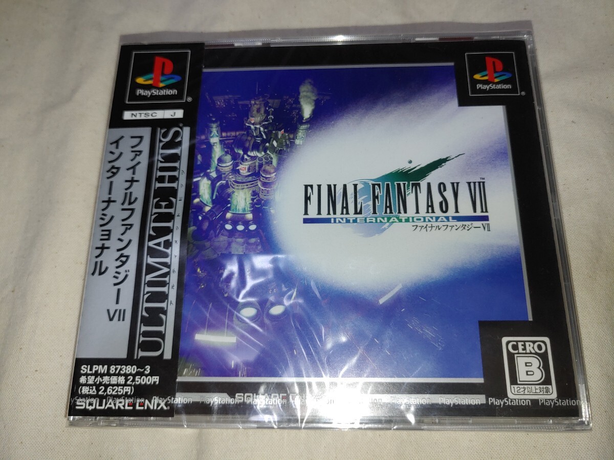 未開封 プレイステーション FINAL FANTASY Ⅶ ファイナル 未開封 プレイステーション FINAL FANTASY Ⅶ ファイナル