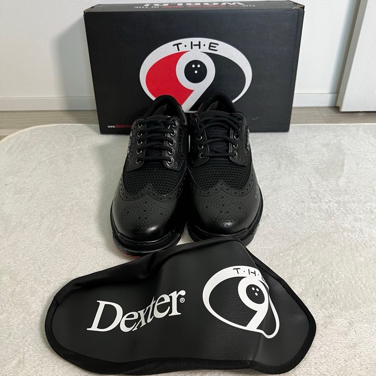 新品】ボウリングシューズ デクスター Dexter THE9 WT ブラック 新品】ボウリングシューズ デクスター Dexter THE9 WT ブラック