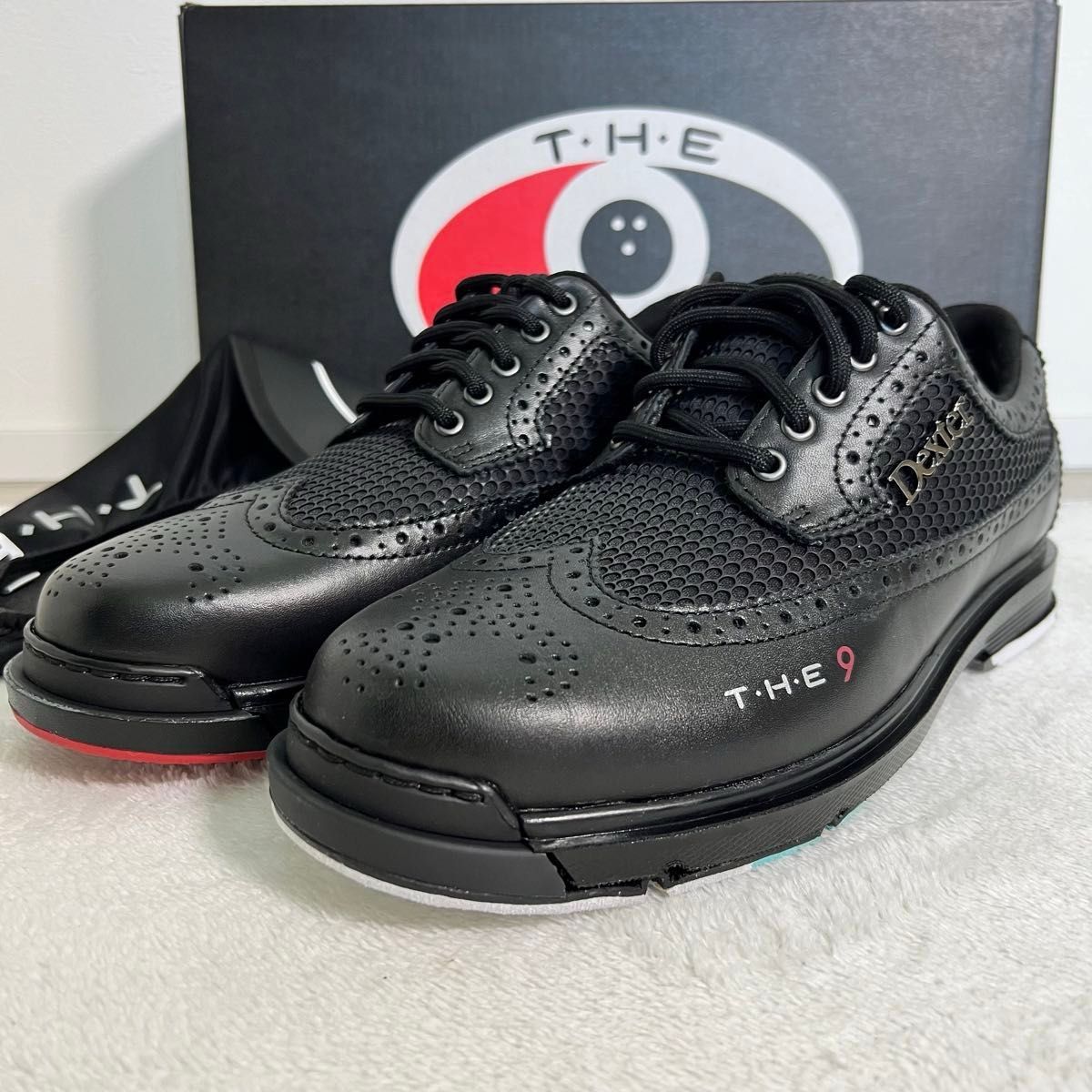 新品】ボウリングシューズ デクスター Dexter THE9 WT ブラック 新品】ボウリングシューズ デクスター Dexter THE9 WT ブラック