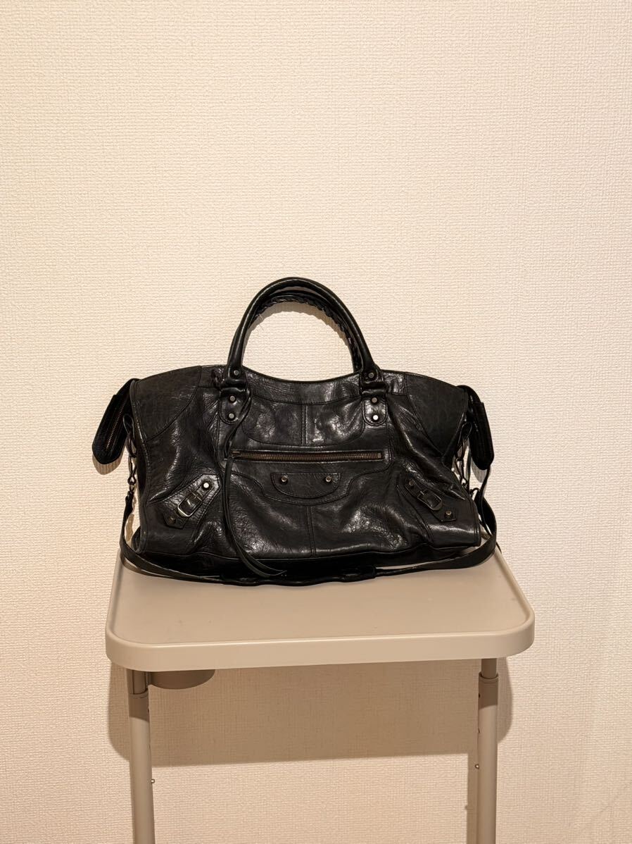 BALENCIAGA THE CITY バレンシアガ ザ シティ バッグ 黒|Yahoo BALENCIAGA THE CITY バレンシアガ ザ シティ バッグ 黒|Yahoo