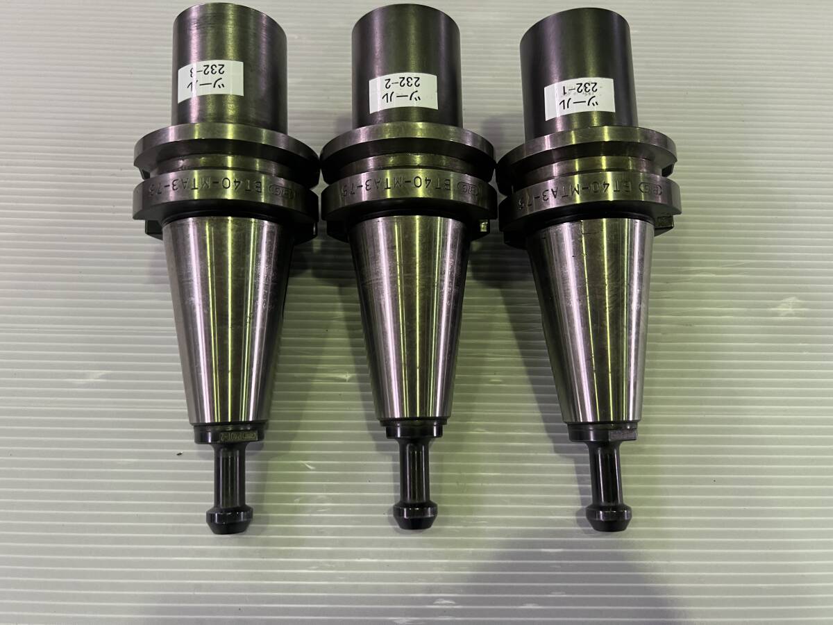 マシニングセンタ用ツール(232)BT40ツール BIG BT40-MTA3-75 マシニングセンタ用ツール(232)BT40ツール BIG BT40-MTA3-75