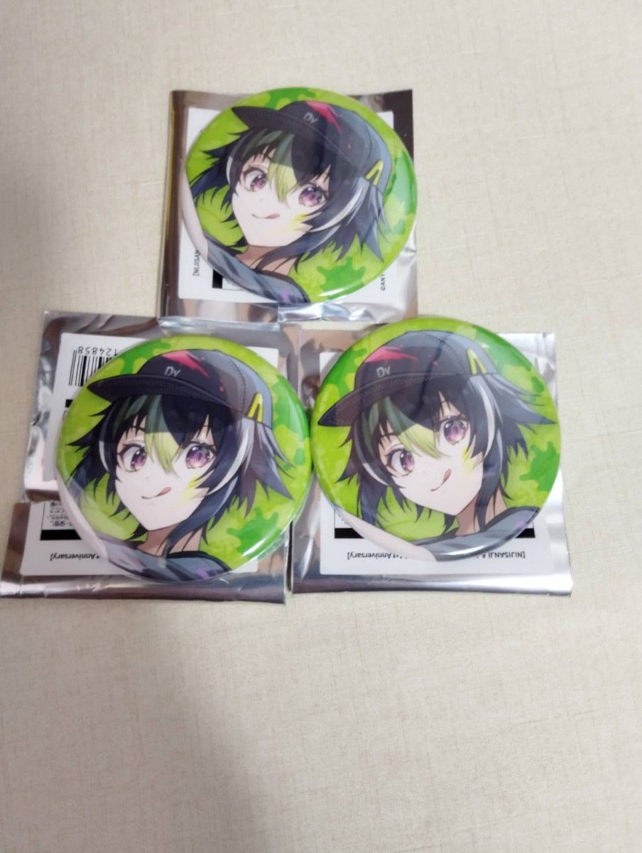 にじさんじ 缶バッジ 伊波ライ HEROES 1st ヒーローズ 3個セット にじさんじ 缶バッジ 伊波ライ HEROES 1st ヒーローズ 3個セット