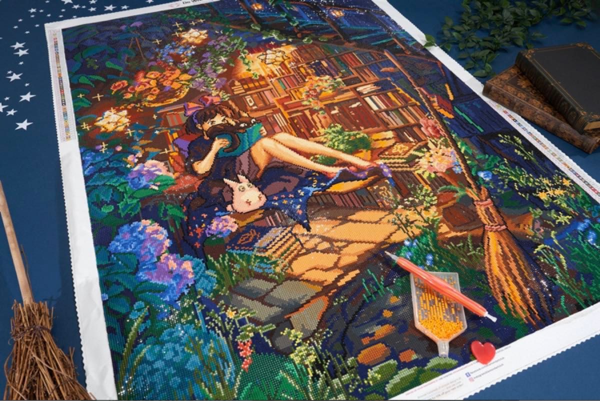 ダイヤモンドアートクラブ Flowerdelivery(v2)キット と Under ダイヤモンドアートクラブ Flowerdelivery(v2)キット と Under