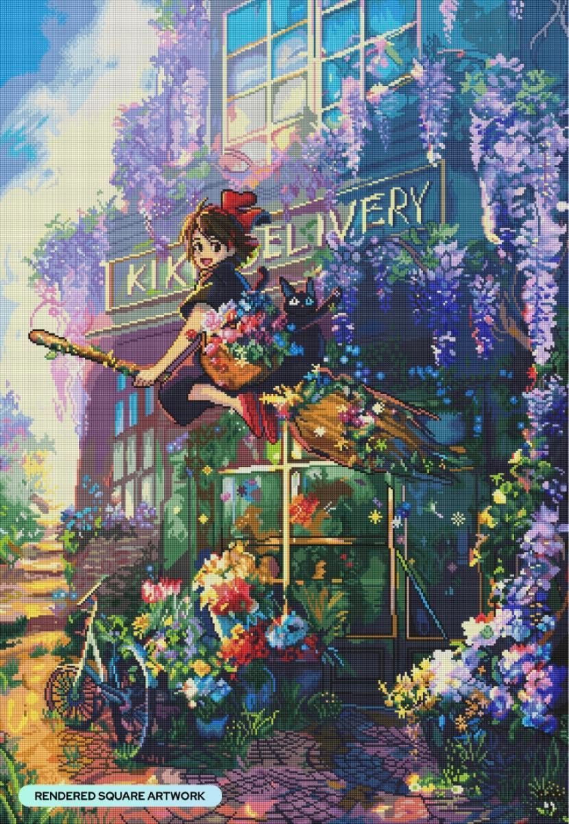 ダイヤモンドアートクラブ Flowerdelivery(v2)キット と Under ダイヤモンドアートクラブ Flowerdelivery(v2)キット と Under