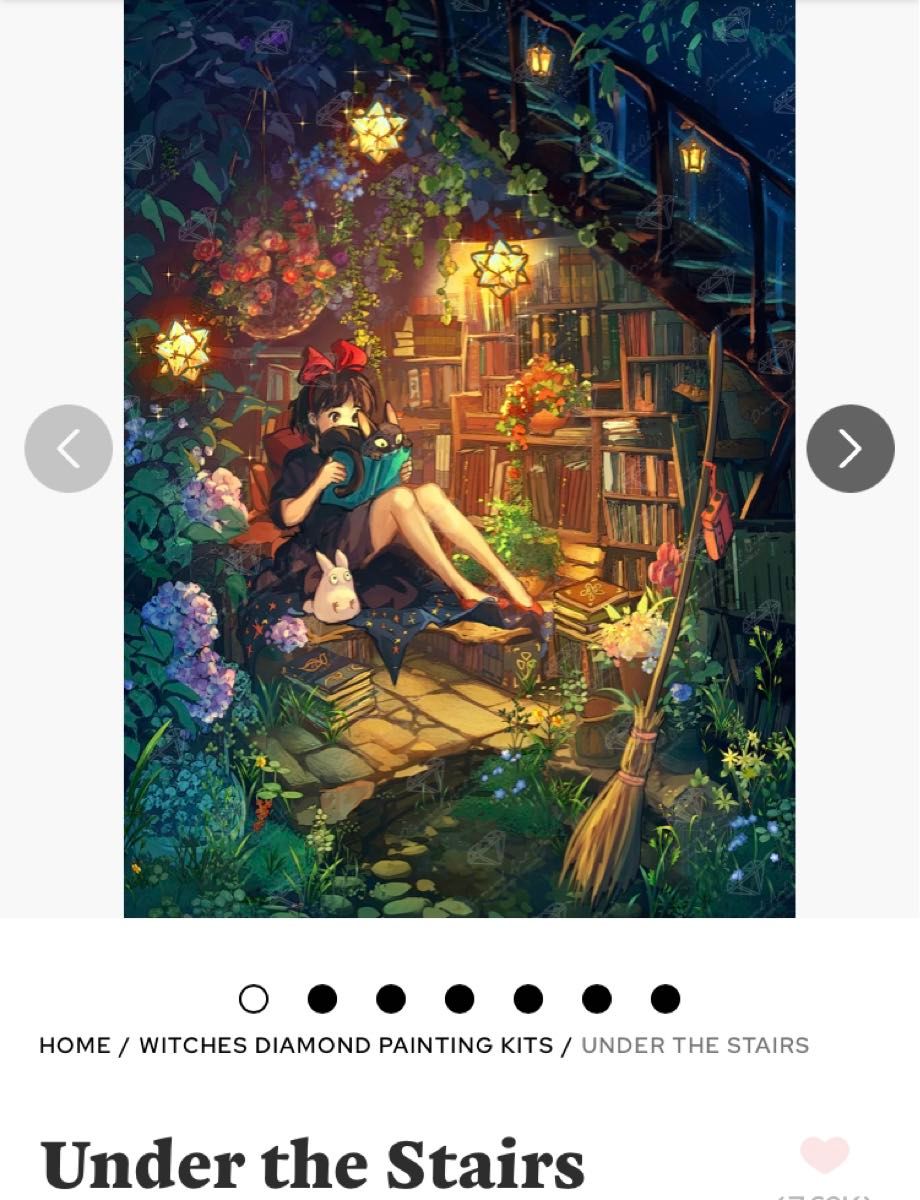 ダイヤモンドアートクラブ Flowerdelivery(v2)キット と Under ダイヤモンドアートクラブ Flowerdelivery(v2)キット と Under