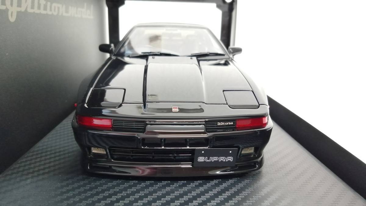 絶版品　1/18 IG1735　Toyota Supra 3.0GT turbo A (MA70) Black