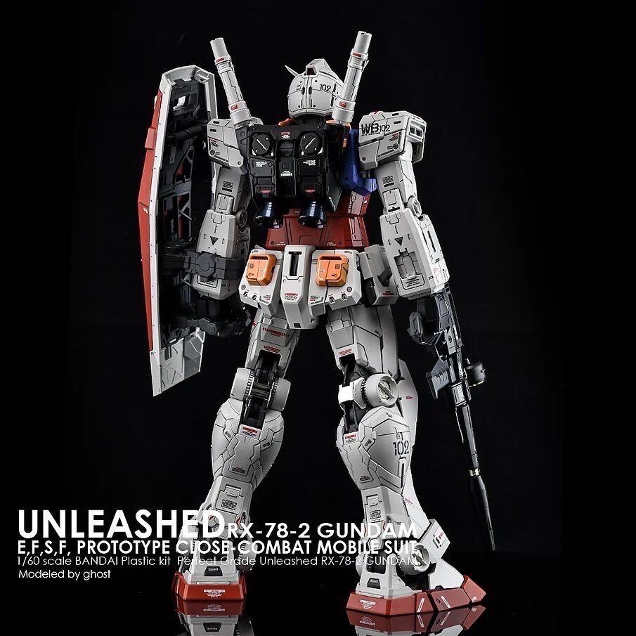 PG UNLEASHED 1/60 RX-78-2 ガンダム専用水転写式デカール3枚 PG UNLEASHED 1/60 RX-78-2 ガンダム専用水転写式デカール3枚