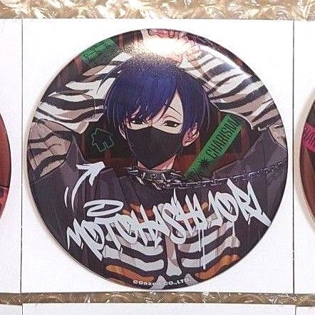 カリスマ ラップバトルブレイク RBB メタリック缶バッジ 本橋依 カリスマ ラップバトルブレイク RBB メタリック缶バッジ 本橋依