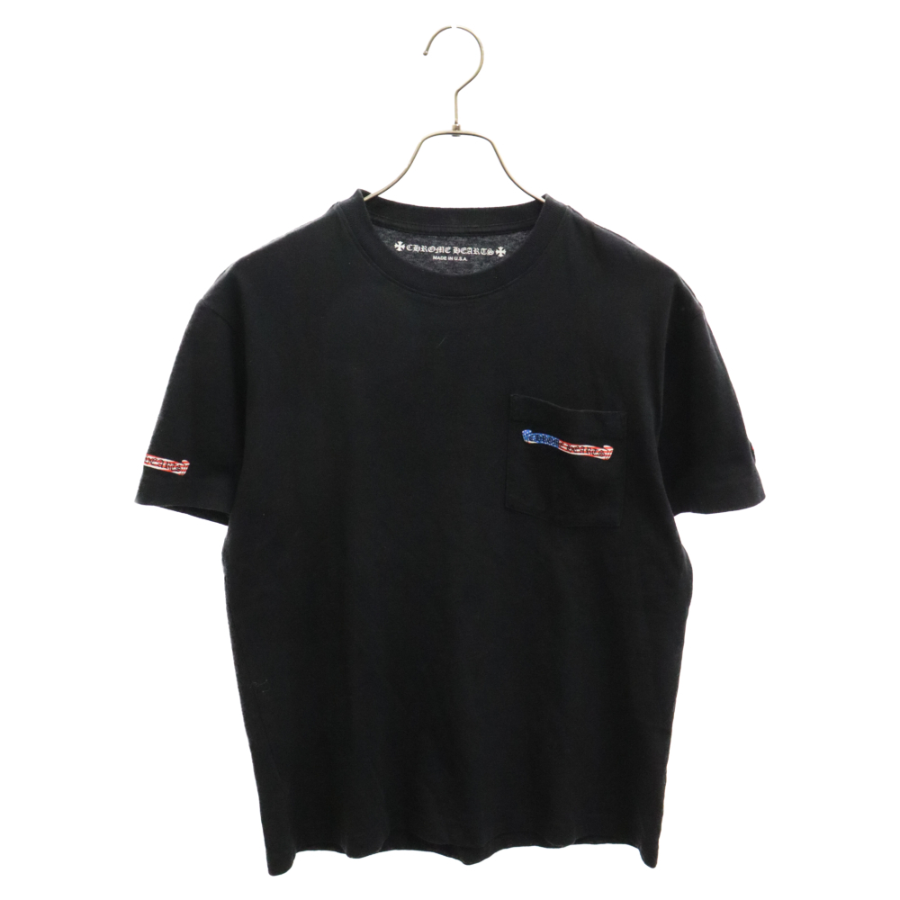 Chrome Hearts クロムハーツ American Flag Tee Tシャツ 星条旗 CHROME HEARTS クロムハーツ 星条旗 Tシャツ M 長袖(CHROME