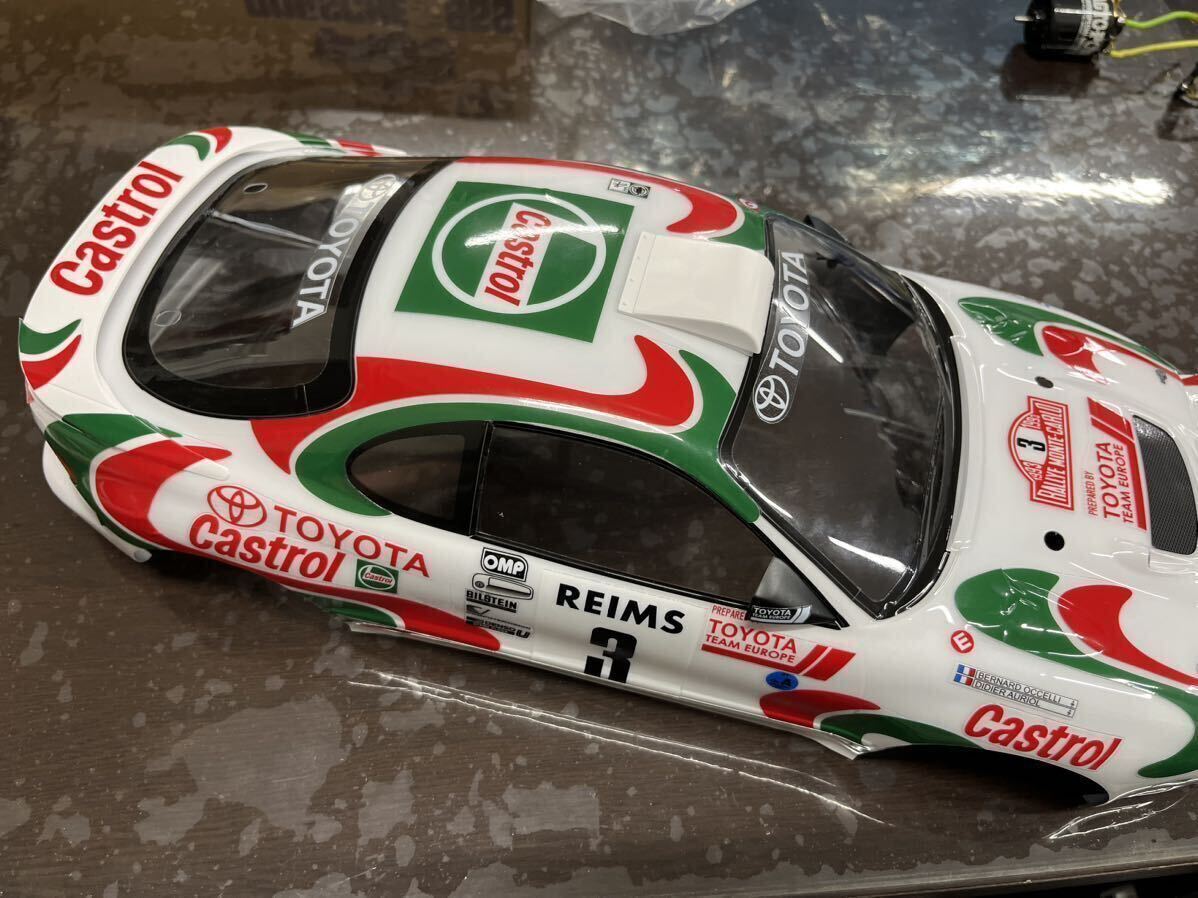 1/10トヨタ セリカ GT-FOUR 塩ビステッカー カストロール 1/10トヨタ セリカ GT-FOUR 塩ビステッカー カストロール