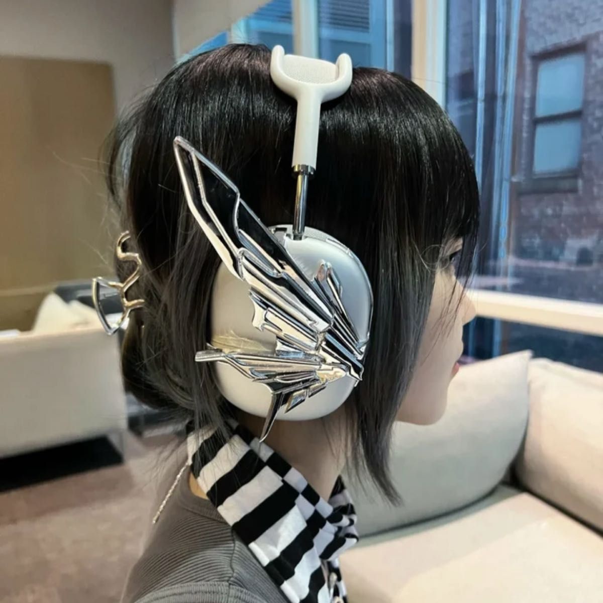 Apple AirPods Max アクセサリー カバー ケース y2k 韓国 装飾 ソフト シリコン 羽 ヘッドフォン イヤホン Apple AirPods Max アクセサリー カバー ケース y2k 韓国 装飾 ソフト シリコン 羽 ヘッドフォン イヤホン