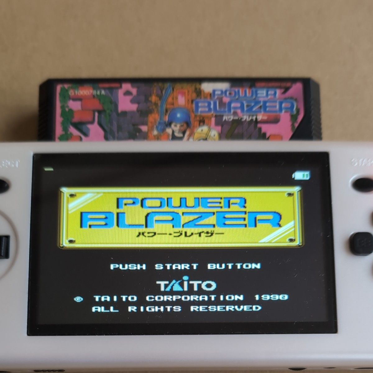 箱説あり パワーブレイザー タイトー ファミコン レトロゲーム 箱説あり パワーブレイザー タイトー ファミコン レトロゲーム