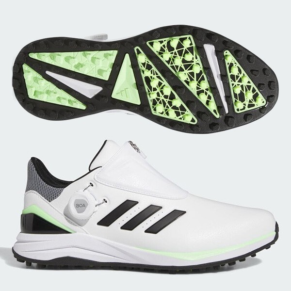 ☆【新品】アディダス Adidas ソーラーモーション ボア 24 シューズ IF0283 フットウェアホワイト/コアブラック/グリーンスパーク 27.0cm