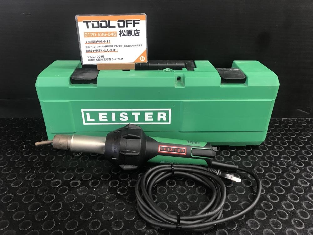 013♪おすすめ商品♪LEISTER ライスター 熱風溶接機 ヒートガン HOT AIR TOOL TRIAC ST 100V トリアック ケース溶解跡有