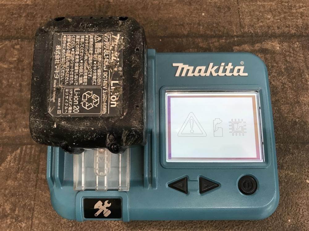 009V junk Vmakita Makita battery BL1430B 78 times charge . discharge 5% life span 3/4 electrification OK