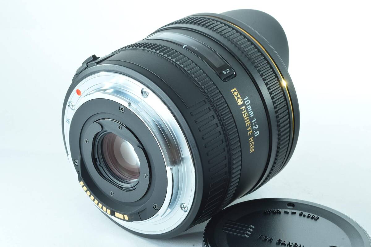 * beautiful goods * SIGMA Sigma 10mm F2.8 EX DC FISHEYE HSM Canon Canon for * fish eye lens .. storage #Ai51