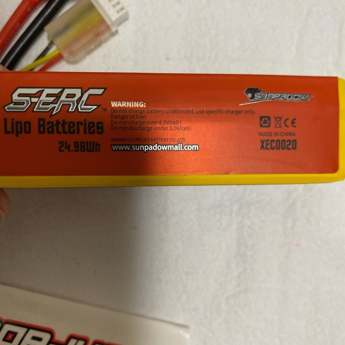 2250mAh 4セル 14 8V 25C-50C リポ バッテリー XT60 (型番EC0021 2250mAh 4セル 14 8V 25C-50C リポ バッテリー XT60 (型番EC0021